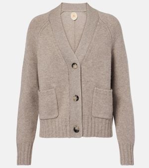 Jardin Des Orangers Cardigan De Lana Y Cachemir - Gris