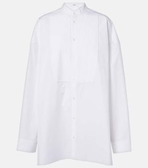 Wardrobe NYC Cotton Shirt - White