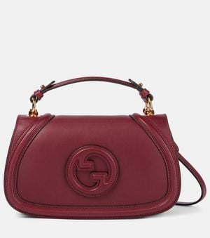 Gucci Blondie Small Leather Tote Bag - Purple