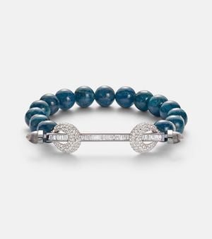 ANANYA Chakra 18Kt Bracelet With Gemstones - Blue