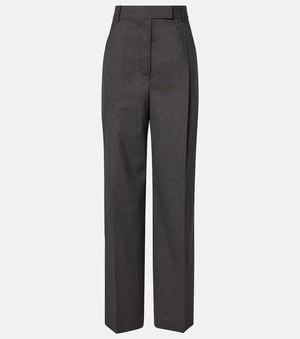 Rohe Pantalon De Costume En Laine - Gris