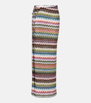 Missoni Zigzag Lame Wrap Skirt - Multicolor