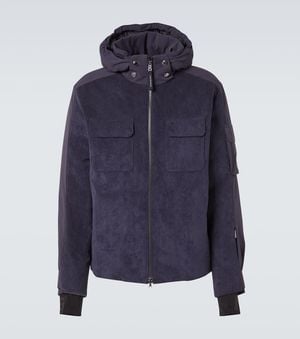 Bogner Cobe Corduroy Down Ski Jacket - Blue