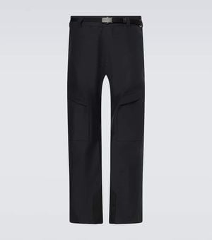 Prada Belted Ski Trousers - Blue
