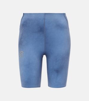 Loewe X On Tie-Dye Biker Shorts - Blue