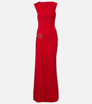 Jonathan Simkhai Blain Gathered Jersey Gown