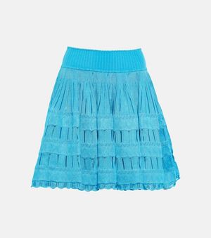 Alaïa Alaïa Crinoline Skirt - Blue