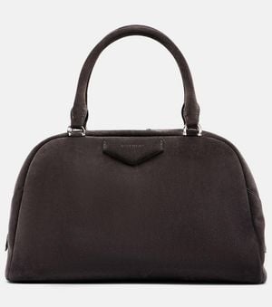 Givenchy Sac Antigona East-West Medium En Daim - Noir