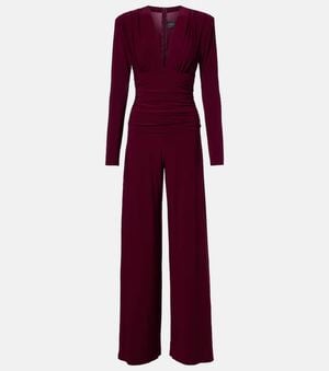 Norma Kamali Jersey Jumpsuit - Purple