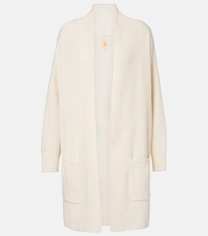 Jardin Des Orangers Cardigan Acanalado De Cachemir - Blanco