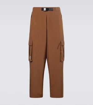 Loewe X On Belted Technical Cargo Pants - Brown