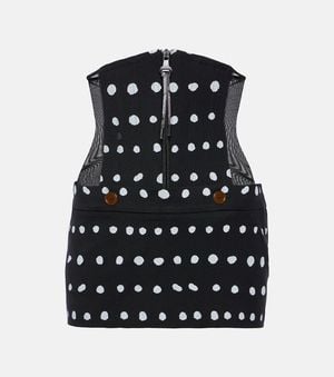 Vivienne Westwood Minirock Foam Aus Schurwolle - Schwarz