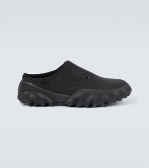 Junya Watanabe X Oakley Suede Slip-On Trainers - Black