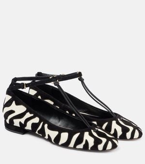 Ulla Johnson Ballerinas Polline Aus Leder - Schwarz