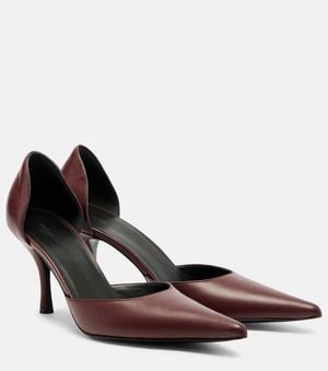 Magda Butrym Verzierte Pumps Aus Leder - Braun