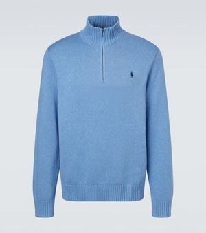 Polo Ralph Lauren Pullover Aus Baumwolle - Blau