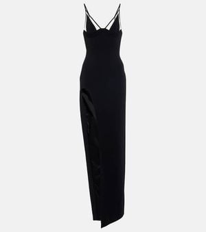 David Koma 'Open Leg Cami' Dress - Black