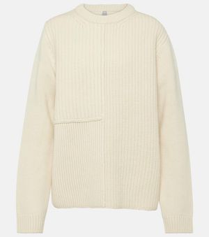 TOTEME Wool Sweater - Natural