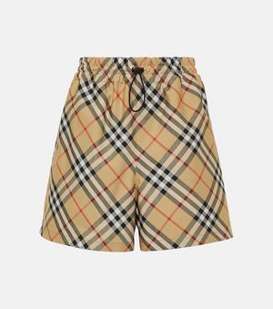 Burberry Short Shorts - Marron