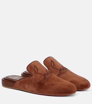 Christian Louboutin Slippers Coolito Donna - Braun