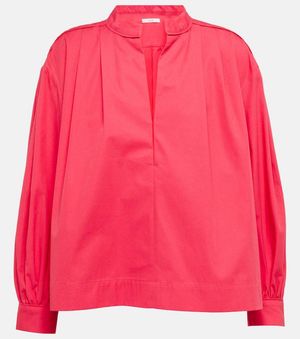 Co. V-Neck Tton Blouse - Pink