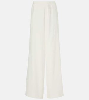 SIR. Weite Hose Dorian Aus Einem Leinengemisch - Weiß