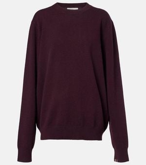 Extreme Cashmere N°358 Mister Cashmere-Blend Sweater - Purple