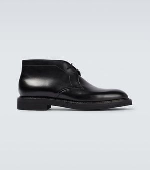 John Lobb Stiefel Heywood Aus Leder - Schwarz