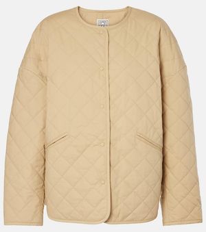 TOTEME Quilted Jacket - Natural