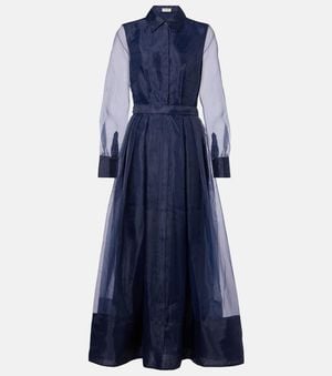 Jonathan Simkhai Montgomery Shirt Dress - Blue