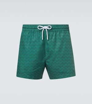 Missoni Zig Zag Swim Trunks - Green