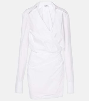 The Attico Shirt Dress - White