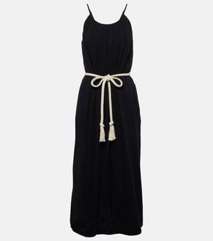 Velvet Lorelei Cotton Maxi Dress - Black