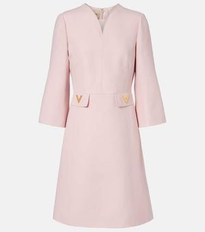 Valentino Crepe Couture Minidress - Pink