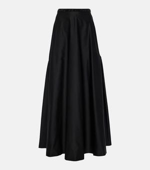 Max Mara Brasile Embellished Maxi Skirt - Black