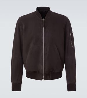 Tom Ford Suede Jacket - Black