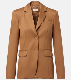 Altuzarra Fenice Wool Blazer - Brown