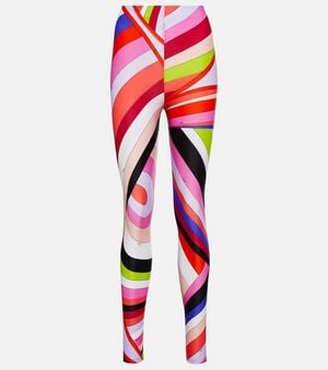 PUCCI Iride Leggings - Red