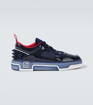 Christian Louboutin Astrocool Leather Trainers - Blue