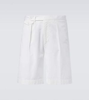 Ralph Lauren Cotton-Blend Bermuda Shorts - White