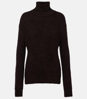 Loro Piana Rollkragenpullover Aus Wolle - Schwarz