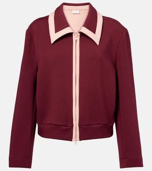 Dries Van Noten Cotton-Blend Jacket - Red
