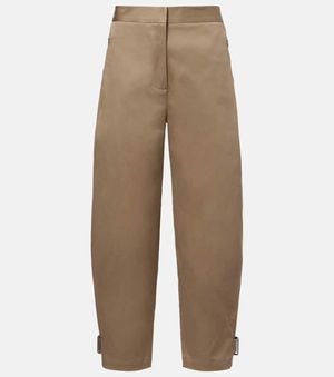 Proenza Schouler Barrel-Hose Serene Aus Baumwolle - Natur