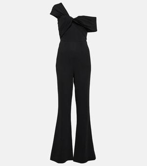 Roland Mouret Asymmetrical Jumpsuit - Black