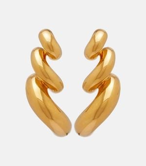 Alaïa Torsion Earrings - Metallic