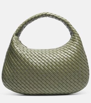 Bottega Veneta Bolso Al Hombro Veneta Medium De Piel Intrecciato - Verde