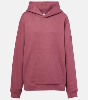 Alo Yoga Renown Cotton-Blend Terry Hoodie - Pink