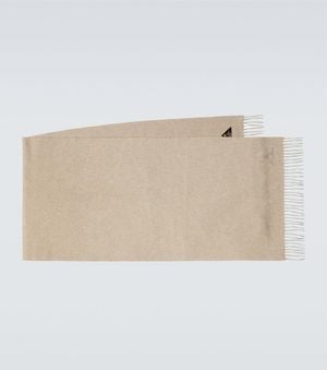 Loro Piana Grande Unita Cashmere Scarf - Natural