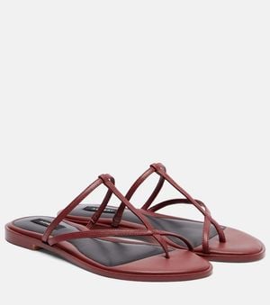 A.Emery Sandalen Cyrus Aus Leder - Braun