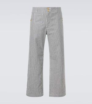Junya Watanabe X Carhartt Gerade Hose Aus Baumwolle - Grau
